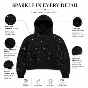 เสื้อฮู้ดดี้สีดำทรงโอเวอร์ไซส์ สไตล์สตรีทแวร์ มีกระเป๋าจิงโจ้ ผ้าฟลีซหนานุ่ม ใส่ได้ทั้งชายและหญิง แฟชั่นเสื้อผ้าสั่งทำพิเศษ - Product Image 6
