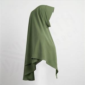 Pañuelo Hijab Sólido Transpirable, Tela Suave y Ligera, Cómodo para Uso Diario, Moda Modesta, Cubrecabeza para Mujeres Musulmanas - Product Image 3