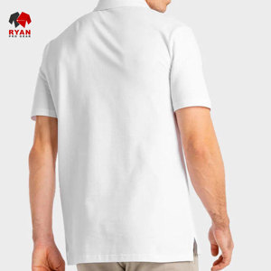 เสื้อโปโลแบบสวมหัวสำหรับผู้ชาย ดีไซน์พิเศษจาก Ryan Pro Gear พร้อมโลโก้สั่งทำ แขนสั้น - Product Image 3