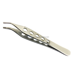 Pince à tissus Adson Pince à épiler 5 trous Poignée manuelle légère Instruments chirurgicaux de la meilleure qualité Base - Product Image 1