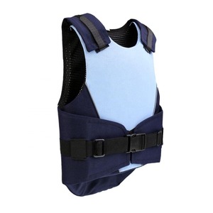 Chaleco de Seguridad para Montar a Caballo Unisex, Transpirable, de Neopreno, sin Mangas, de Color Sólido, con Cierre de Hebilla Ajustable - Product Image 4