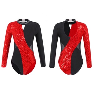 ชุดเต้นรำสำหรับเด็กผู้หญิงชุดเต้นรำ4-14ชิ้นชุดเล่นสเก็ตกลางแจ้งชุดเต้นรำ - Product Image 2