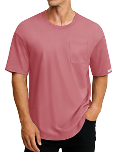 Camiseta Ringer para Hombre con Acabado Suave, Tejido Premium de Poliéster y Algodón, Antibacteriana, Ligera, Servicio OEM ODM - Product Image 4
