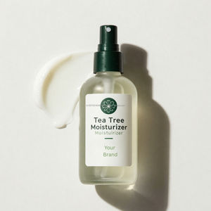 Crème hydratante à l'arbre à thé pour peaux grasses et sujettes à l'acné – Crème hydratante pour le visage régulatrice de sébum avec extrait d'arbre à thé OEM ODM - Product Image 5