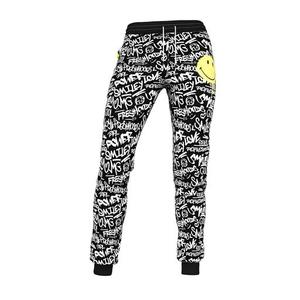 Men's Printed Sweatpants Elastic Waist Drawstring Casual Joggers with Straight Pattern Midweight 100% Polyester Quick Dry - Product Image 1
