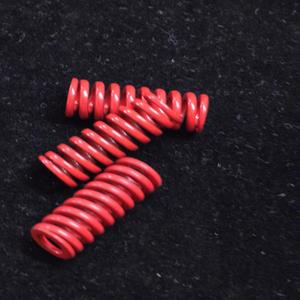 Resorte de compresión JIS rojo, resorte de troquel ISO 10243, resorte helicoidal de alta resistencia, resorte de alta resistencia a la fatiga, componente de compresión para moldes y troqueles - Product Image 2