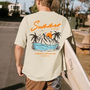 เสื้อยืดพิมพ์ลายผู้ชายแฟชั่นสตรีทแวร์ดีไซน์กราฟิกคอกลมแขนสั้นสบายน้ำหนักเบาชุดลำลองฤดูร้อน - Product Image 4