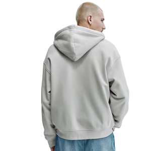 Loose Fit Full <b>Zip</b> <b>Hooded</b> Sweatshirt Premium Fabric Casual Streetwear Hoodie Custom Design Factory Wholesale Supply - Product Image 2