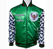 Personnalisable léger Satin soie manteau d'hiver hommes Original américain Varsity Letterman Style respirant grande taille veste - Product Image 5