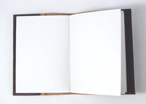 2026 A5 Custom Printed Pink Genuine Leather Glue Bound Notebook <b>Daily</b> Weekly Monthly Organizer <b>Planner</b> Blank Journal Gift - Product Image 4