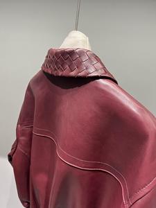 Chaqueta Bomber para Hombre, Cuello Alto, Cierre de Cremallera, Corte Ajustado Informal, Material de Poliéster, Algodón y Lona, Otoño - Product Image 3