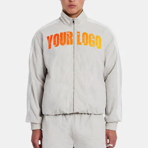 2026 New Windbreaker Cotton Windproof <b>Men</b> Zip-Up <b>Jacket</b> Shorts 2-Piece Set Solid Printed Breathable Quick Dry Eco-Friendly - Product Image 5