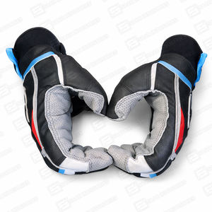 Guantes de Bateo de Béisbol y Sóftbol de Cuero Vacuno Personalizados, Cierre de Velcro Ambidiestro, Transpirables, Ligeros, Flexibles y Duraderos - Product Image 4