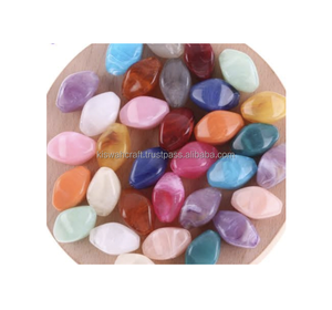 Perles en résine colorées faites à la main, sans plomb, de forme personnalisée, de haute qualité pour bijoux, prix d'usine - Product Image 4
