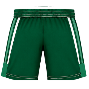 Pantalones Cortos de Rugby Personalizados en Verde Oscuro y Blanco, Uniforme de Equipo Transpirable y Ligero, Ropa Deportiva de Entrenamiento Personalizada para Rendimiento Atlético - Product Image 2