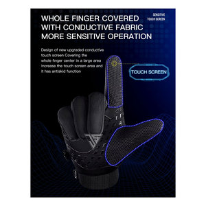 Guantes de Nieve de la Mejor Calidad con Pantalla Táctil, Tejido de Neopreno Impermeable, Impresión de Silicona, Antideslizantes, Resistentes al Viento, Gruesos para Esquí, para Hombre y Mujer - Product Image 3