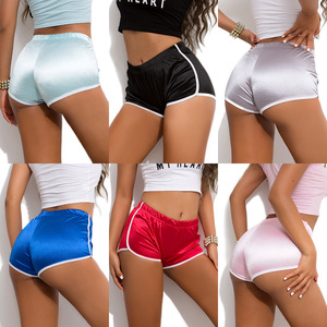 Shorts Deportivos de Yoga para Mujer, Cintura Alta Elástica, Transpirables, Duraderos, Fáciles de Usar, Secado Rápido, Estilo Casual para Gimnasio - Product Image 3