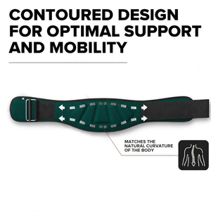 Cinturón de Gimnasio de Neopreno de Alta Calidad, Ajustable, Profesional, de 13 mm de Grosor, Unisex, para Levantamiento de Pesas y Powerlifting - Product Image 4