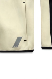 Sudadera con Capucha de Bloques de Color, Mangas Largas y Cierre Frontal con Cremallera, Bolsillos Laterales con Cremallera Termosellada y Bloqueo Automático, Bordado Técnico, OEM - Product Image 6