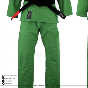 ชุดยิวยิตสู BJJ ผ้าฝ้าย 100% ทอแบบเพิร์ลวีฟ  พร้อมปักโลโก้ตามสั่ง น้ำหนักเบาพิเศษ สำหรับฝึกซ้อมและแข่งขัน - Product Image 3