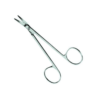 Ciseaux chirurgicaux Graefe de qualité supérieure, à pointe arrondie, en acier inoxydable, 4 pouces, instrument de chirurgie ophtalmique et plastique, certifié CE, Java Surgical - Product Image 4