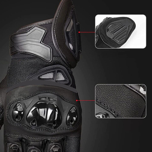 Servicio ODM Personalizado, MOQ Bajo, Diseño Único, Guantes de Cuero para Ciclismo, Motociclismo y Carreras de Invierno, Dedos Completos, Muñeca Ajustable - Product Image 6