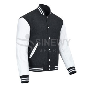 Chaquetas Versity de Diseño Personalizado, Chaqueta Moderna para Hombre, Color Sólido, Chaquetas Universitarias para Hombre en Venta - Product Image 1