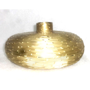 Florero de alambre de pie de metal y cobre para decoración moderna del hogar, venta al por mayor - Product Image 6