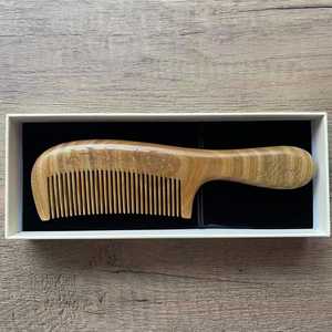 Peine de madera hecho a mano de primera calidad, suave para el cabello y el cuero cabelludo, herramienta duradera para el cabello, artesanía natural, peine artesanal para el cabello, artesanía natural - Product Image 2