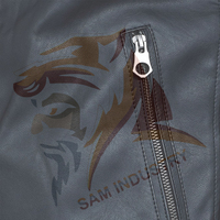 Dernier design, prix compétitif, vestes d'hiver en cuir sur mesure, vente exceptionnelle, nouveau style de veste d'hiver en cuir