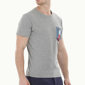 Camiseta Unisex OEM/ODM de Secado Rápido, Estampada, Transpirable, de Manga Corta, Talla Regular y Grande, con Logotipo Personalizado, Diseño Holgado con Hombros Caídos - Product Image 3