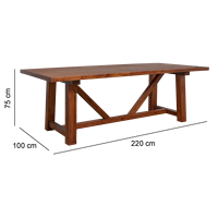 Table de salle à manger moderne en bois massif L130 X L70 Vente en gros d'usine OEM disponible