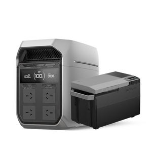 ECOFLOW DELTA 3 Plus + Réfrigérateur GLACIER 1800W 1024Wh UPS Centrale Électrique Portable Générateur Solaire Station de Recharge Contrôleur MPPT - Product Image 1