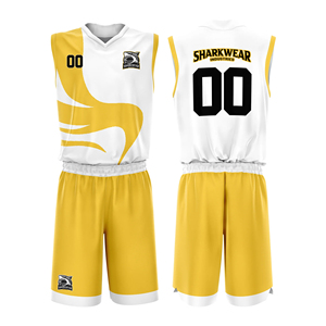 Tenues de sport sur mesure OEM ODM, ensembles d'uniformes de basketball, les plus demandées, best-sellers, ensemble de maillots imprimés par sublimation en 2 pièces - Product Image 2