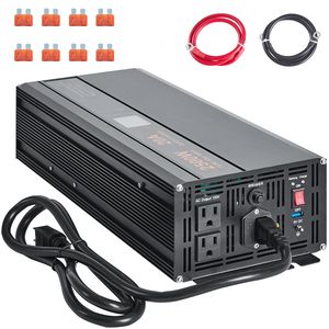 2500W LCD Display Auto Switches Sump Pump <b>Battery</b> <b>Backup</b> System Continuous UPS for Uninterruptible Power Supply - Product Image 4