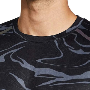 เสื้อยืดแขนสั้นลายพรางสำหรับผู้ชาย แห้งเร็ว สปอร์ต คอกลม ทรงปกติ ผ้าถักโพลีเอสเตอร์ - Product Image 5