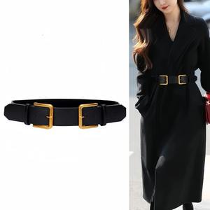 Ceintures de costume pour homme en cuir de vachette vintage personnalisables avec boucle en acier, imperméables, directement de l'usine - Product Image 3