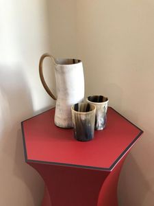 Corne à boire élégante de style Viking avec support, corne à boire Viking de qualité supérieure avec possibilité de personnaliser la taille - Product Image 6