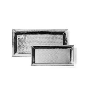 Plateau de service roulant en métal doré, style antique et simple, pour le camping et le rangement - Product Image 1