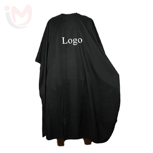 Capas de Peluquería Personalizadas y Cómodas de Poliéster, Capa para Cortar el Cabello con Cuello de Silicona - Product Image 1