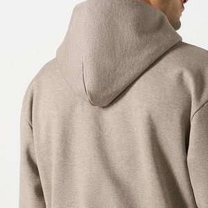 Ensemble survêtement homme coupe droite oversize avec pantalon large et sweat à capuche, impression personnalisée en relief, prix bas, en molleton épais - Product Image 2