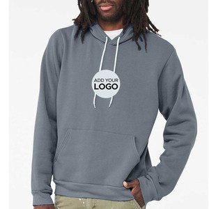 Sudadera con Capucha Unisex de Mezcla Especial de Independent Trading Co, Tallas hasta 3XL, Sudadera con Capucha a Cuadros, Bolsillos Tipo Canguro - Product Image 4