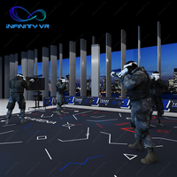 Parc à Thème Vr Équipement de Salle d'Expérience Fps Arena Multijoueur 9D Vr Jeux d'Arcade Tir de Chasse Simulateur de Machine