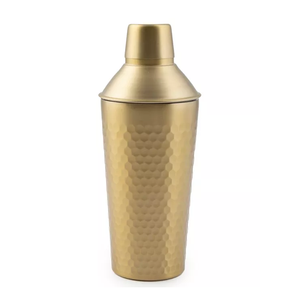 Indian Handmade Metal Cocktail Shaker <b>Bar</b> Accessories <b>Bar</b> Ware Drink Shaker Gold Finished Ounce <b>Bar</b> <b>Tools</b> Shakers - Product Image 6