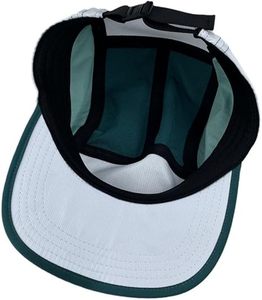 Gorra de Béisbol Unisex de 5 Paneles, Tejido de Malla Transpirable e Impermeable, Ajustable con Cierre a Presión, Diseño de Bloques de Color, para Uso Casual al Aire Libre - Product Image 6