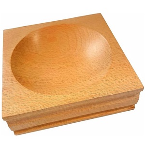 JIPSY Bloc de façonnage en bois pour bombage et rainurage, grand modèle 150 mm, pour la fabrication de bijoux, outil de façonnage non-abrasif - Product Image 1