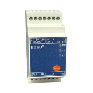 Compteur d'énergie numérique HOKO DDSD9866-CA-NL monophasé à montage sur rail, précision 0,5 %, 200 A, avec affichage LCD et protection anti-reflux - Product Image 1