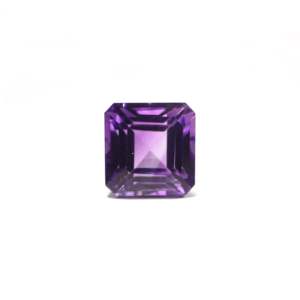 8.1 Carat Natural Amethyst Loose Gemstone Faceted Heart Cut for Fine Jewelry - Product Image 1