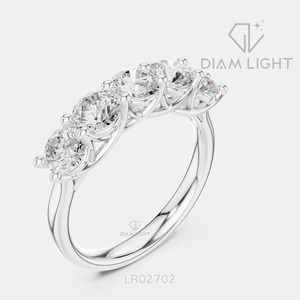 1.75CT Round Cut Fine Jewelry IGI Certified 14K White Gold Wedding Ring Lab Grown Diamond Engagement Wedding Anniversary <b>Gifting</b> - Product Image 2