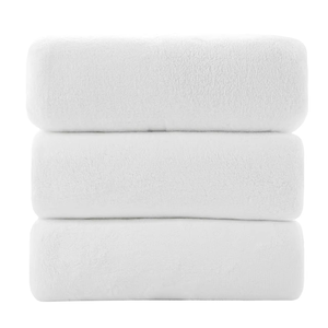 Ensemble de serviettes d'hôtel aux prix direct usine, forme rectangulaire, motif uni, toucher doux, pour l'industrie hôtelière - Product Image 3